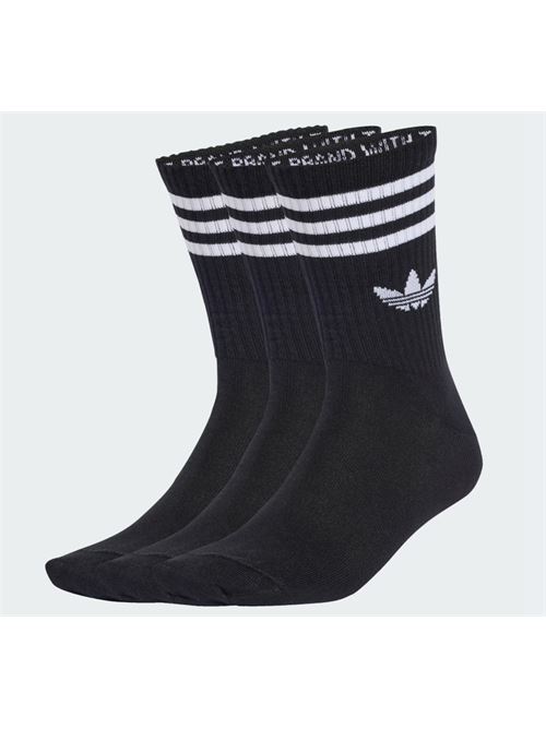 3s crew 3p ADIDAS ORIGINAL | JV7402BLACK/BLACK